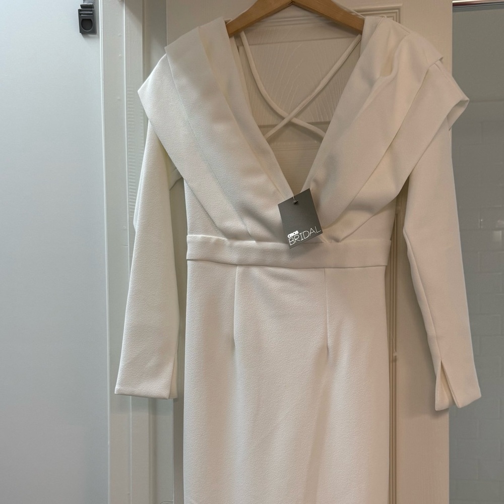 Elegant White Bridal Dress